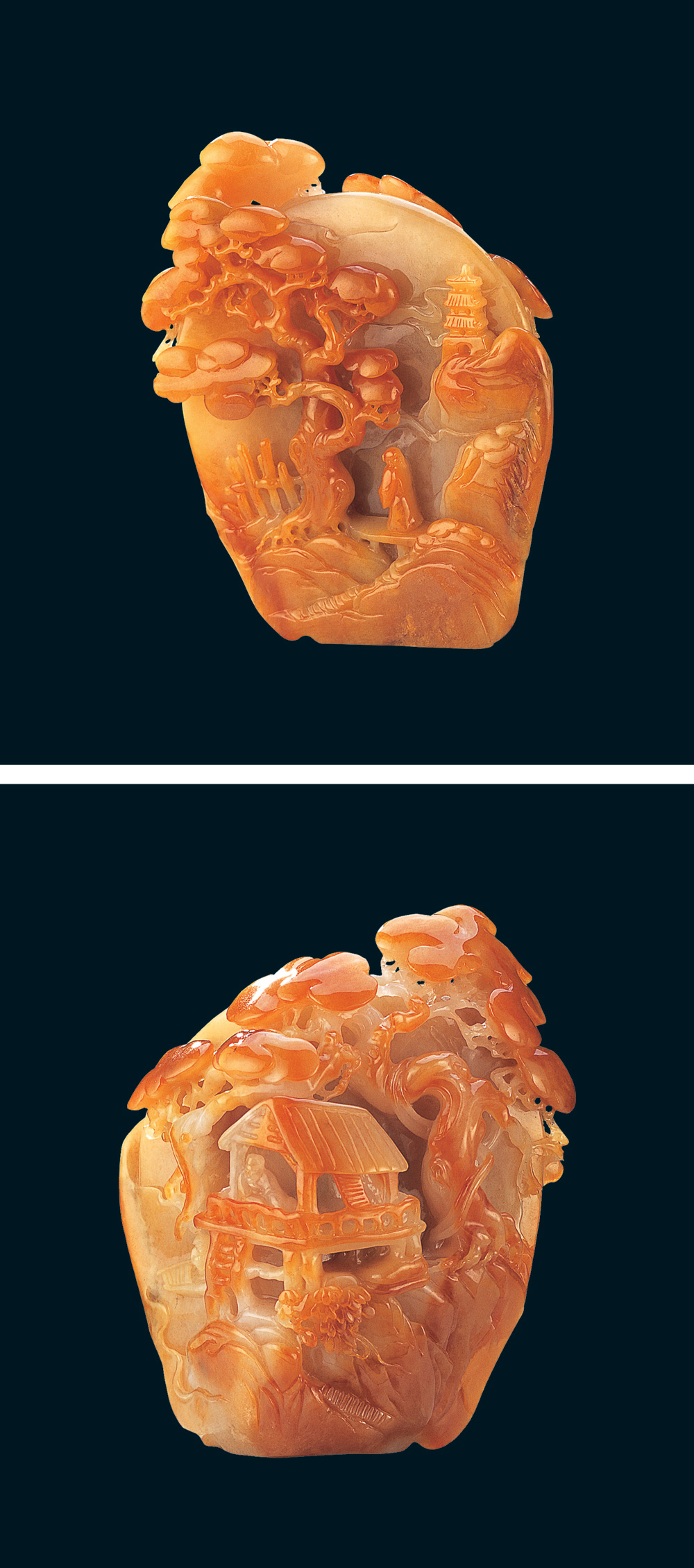 玉雕|极品欣赏：玉雕大师翡翠精品！