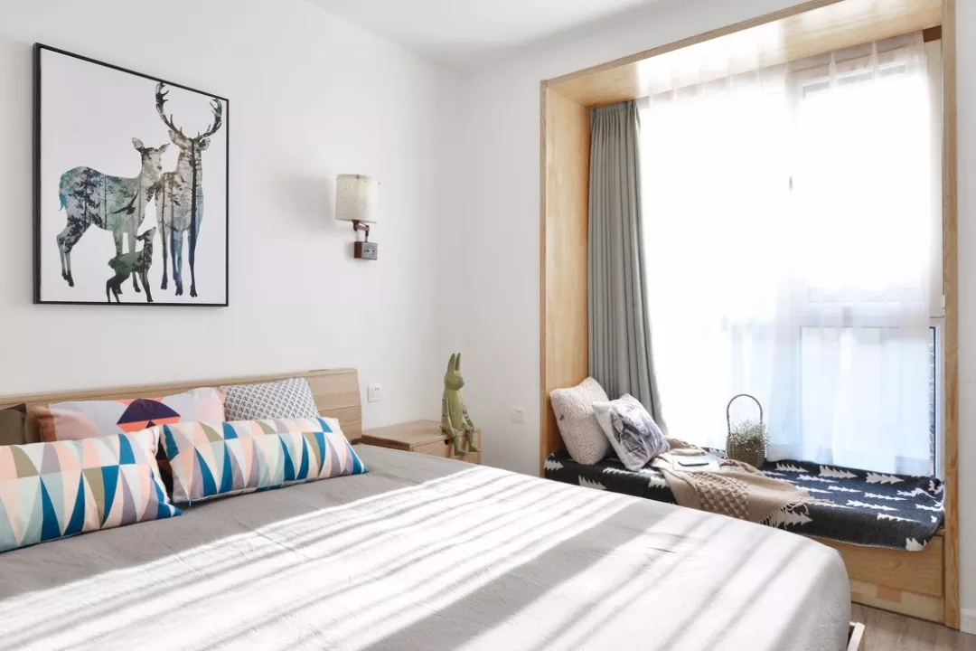 这样设计飘窗,瞬间变多功能区,很是实用