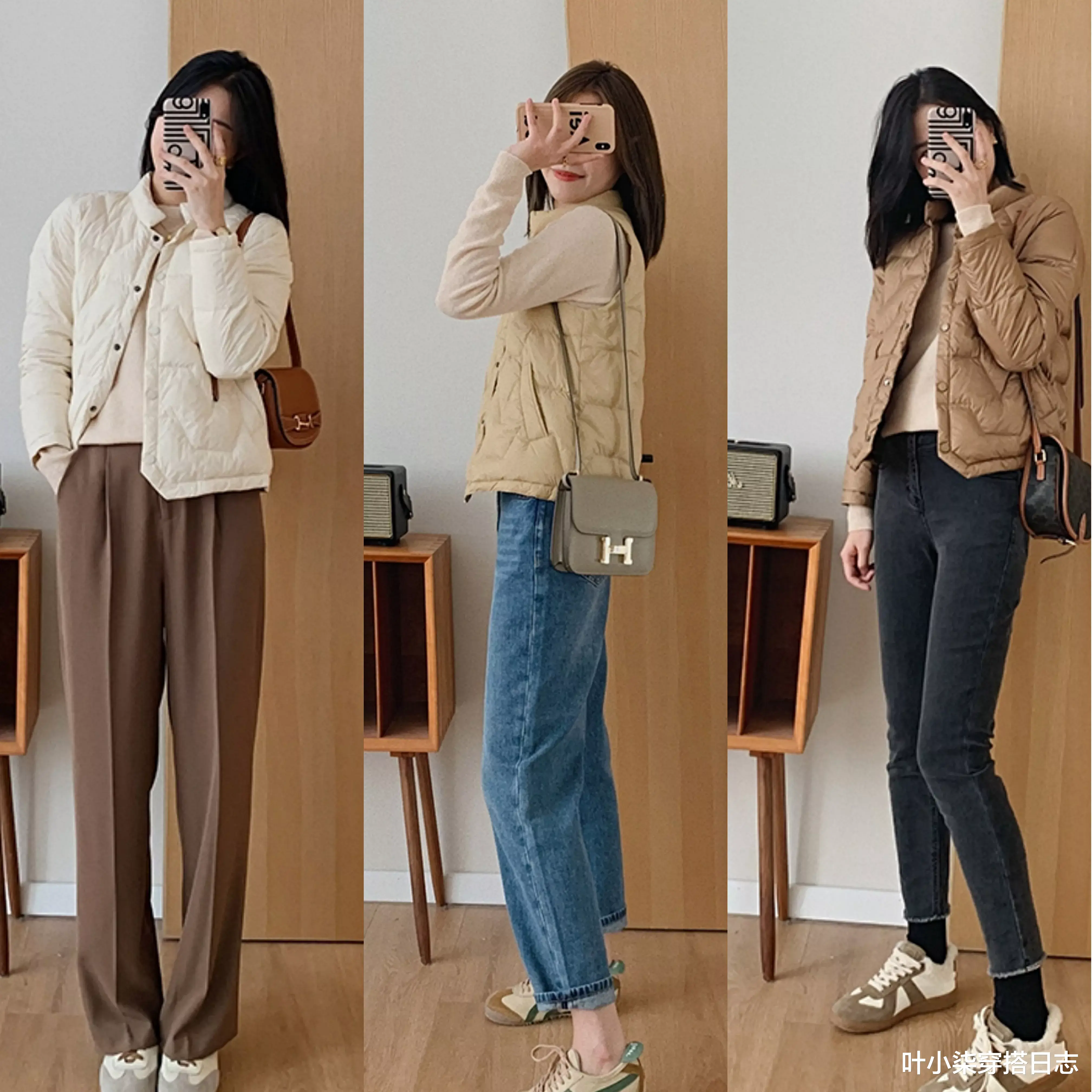 叶小柒穿搭日志 30+女生秋冬学会韩系穿搭，减龄时髦，普通单品也能穿出好气质