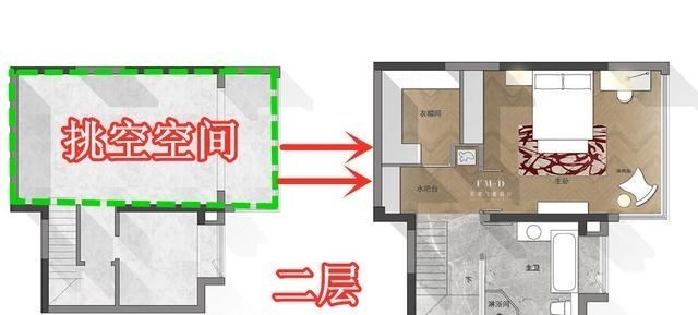 小三|158㎡大跃层户型，现浇二楼主卧做成套房，比邻居家足足多出35㎡