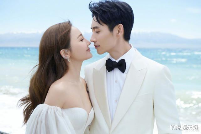 魏晨|魏晨婚礼接亲图曝光，新人穿中式礼服深情对视，男帅女美配一脸