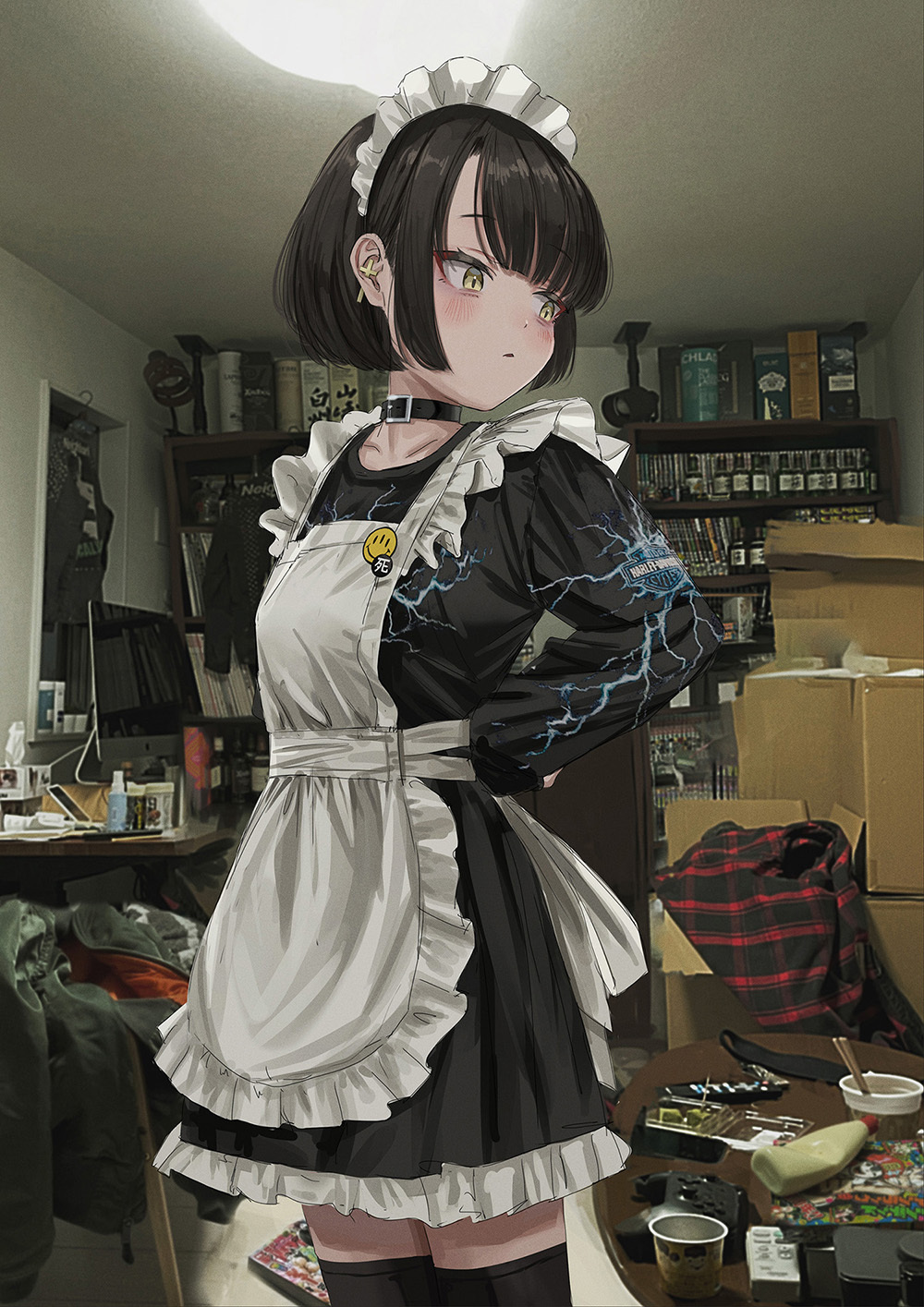 画师|【P站画师】暗黑系的酷酷女孩！日本画师儀式的插画作品