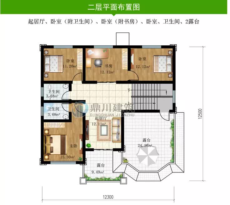 |3款二层农村别墅，农村施工队都能建，造价20万左右