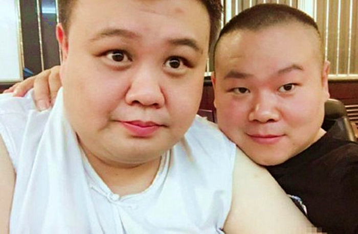 孙越|相声演员孙越的妻子，被网友调侃是带了假发的岳云鹏，福气满满的