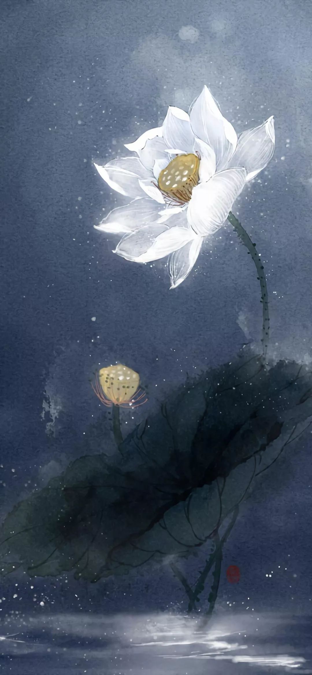  大量古风锁屏壁纸来了！清新淡雅，意境满分