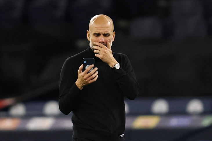 英超|感謝裁判和同行！2022年首戰(zhàn)之后，瓜迪奧拉已將冠軍攬入懷中