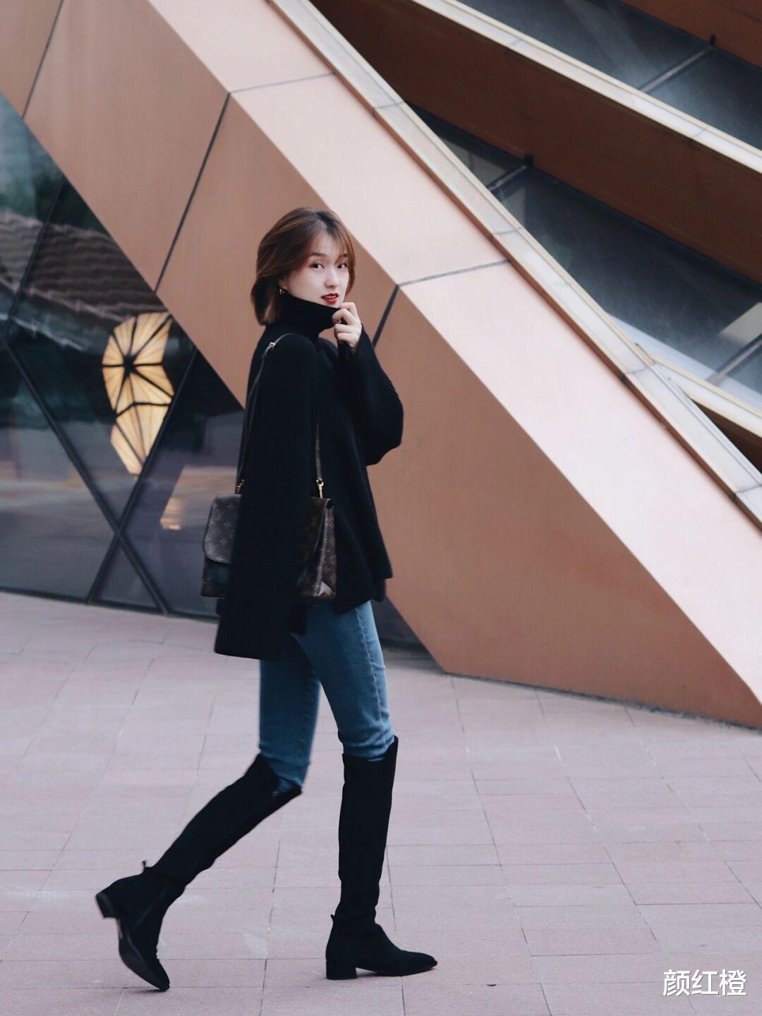 颜红橙 秋冬季节想要穿衣保暖又时髦，看看这些穿搭方式，日常又显气质
