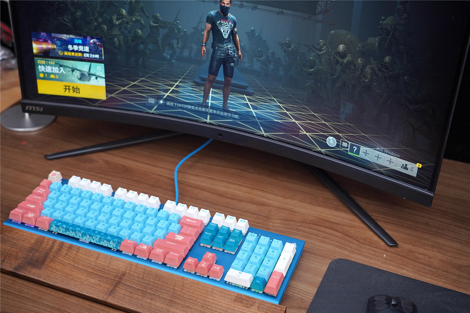 机器人|杰克船长的新“坐骑”,伴你遨游大海,海盗船碧蓝之海机械键盘