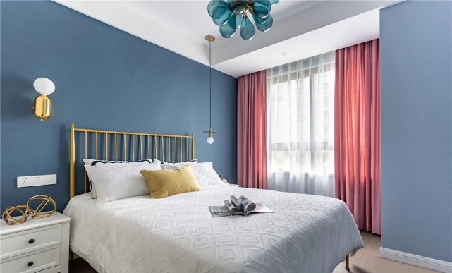 |109平三居室选择美式风,把这个户型的优势发挥的淋漓尽致