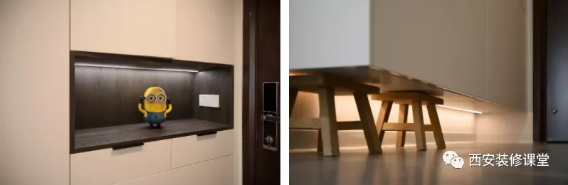 120㎡黑白灰三居，业主喜欢的高级范