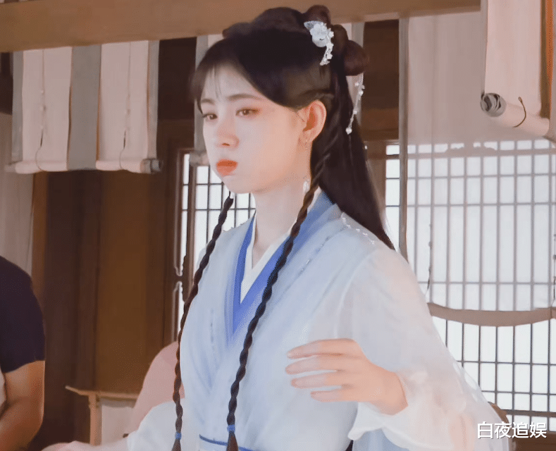 鞠婧祎|鞠婧祎《花戎》出路透，古装造型不再千篇一律，连眼妆也都换了