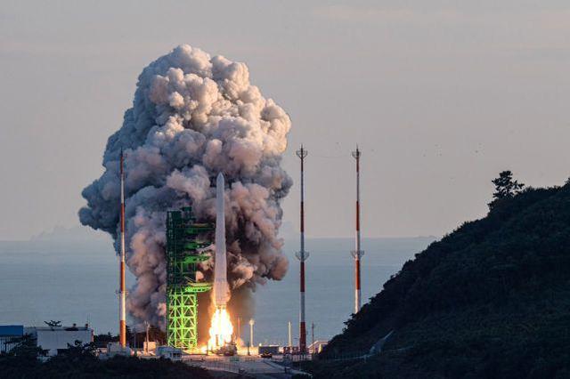 韩国发射“世界”号运载火箭,未能将模拟卫星送入轨道