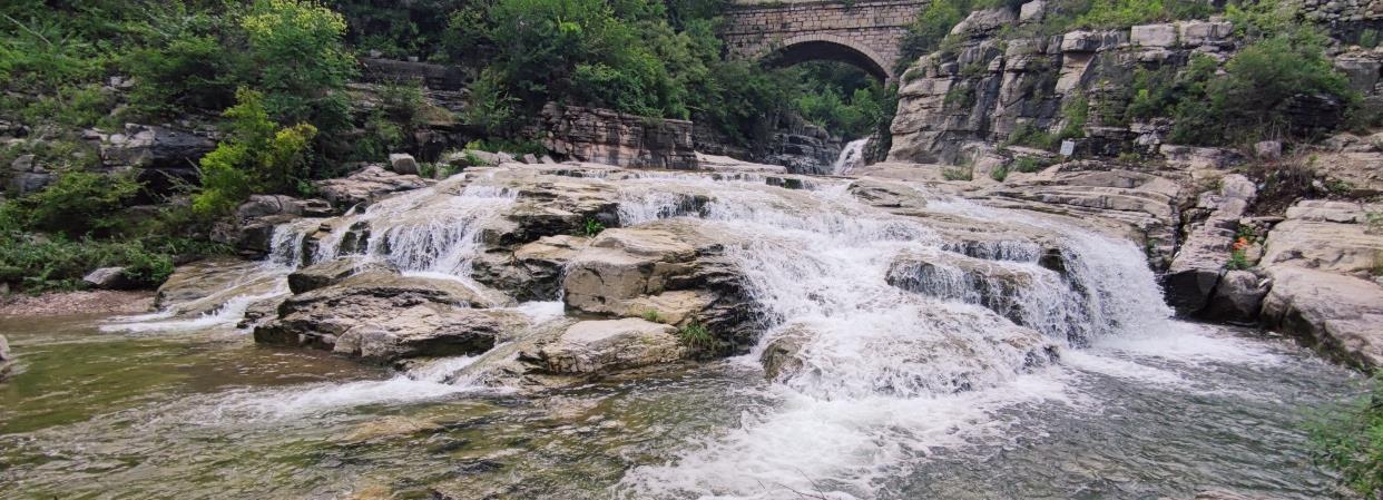 张党生|章丘网红瀑布,大自然给没口村的馈赠,比想象美些