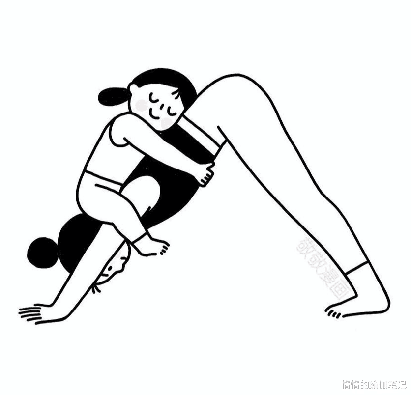 惰惰的瑜伽笔记|7/100: 用瑜伽插画疗愈自己、治愈他人