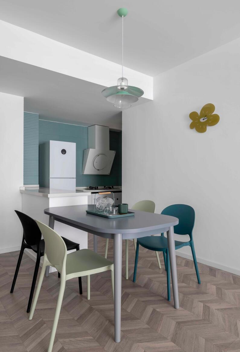 她80㎡新家,全屋窗明几净,并不是勤打理,合理设计才是关键