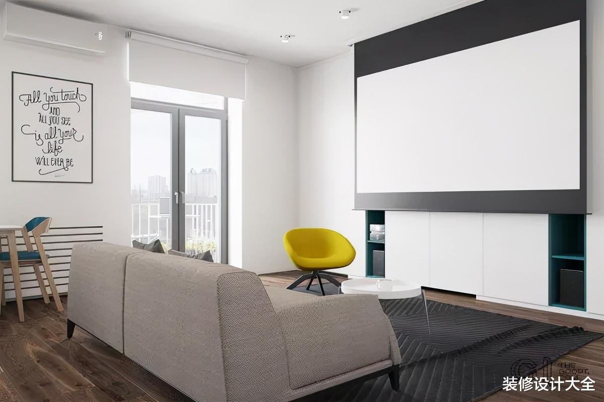 50㎡的小户型这样设计，完全多出一个书房来！