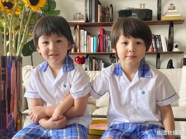 周汶锜|香港第一名模周汶锜两度原谅外籍丈夫出轨，俩混血儿子颜值颇高