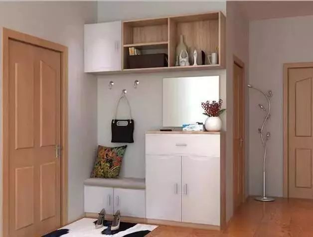 |玄关鞋柜这样装,漂亮又实用,一进门就能轻松换鞋!