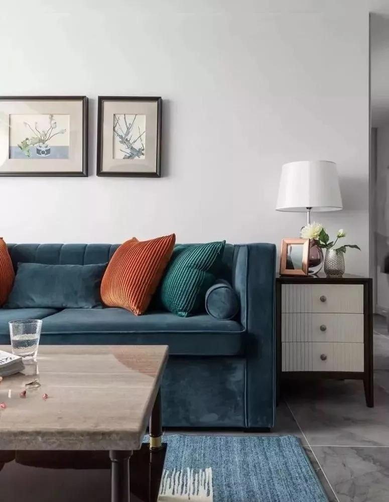 |129㎡大气美式风，三居室户型，温馨又有格调！