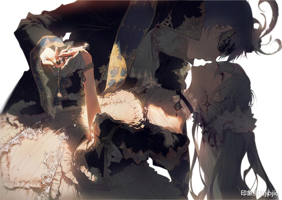 同人|二次元日系风格的同人少女插画，给人一种清澈华丽的透明感