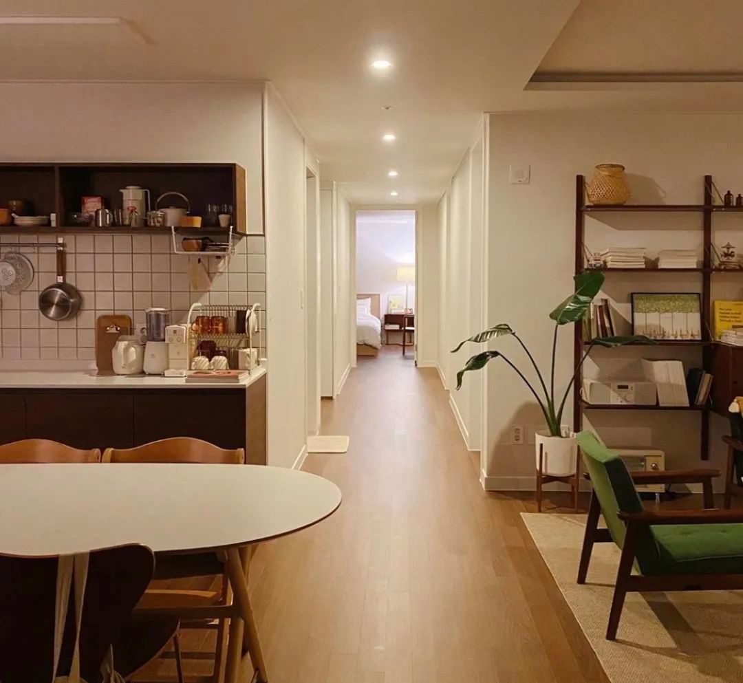 韩国妈妈97㎡极简之家，一家四口的幸福之居，处处精致又舒适