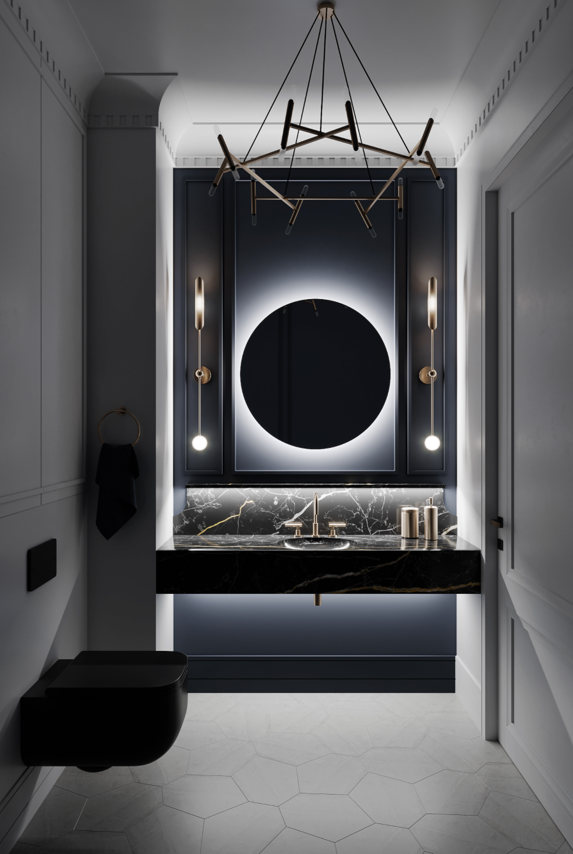 GUBI、Cameron Design House | 贵气金与蓝，复古轻奢雅