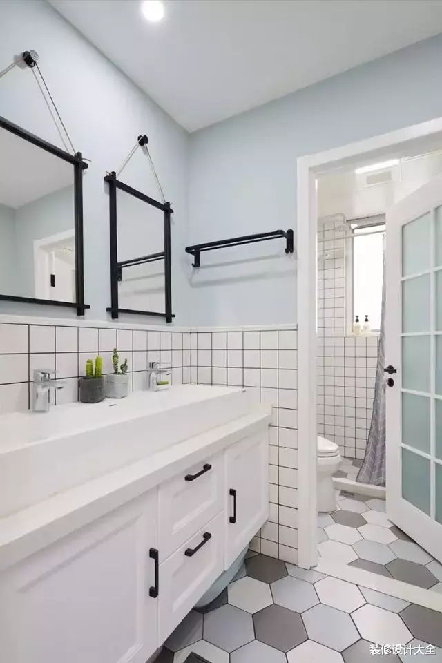 2㎡照样干湿分离的卫生间,到底是怎么做到的?