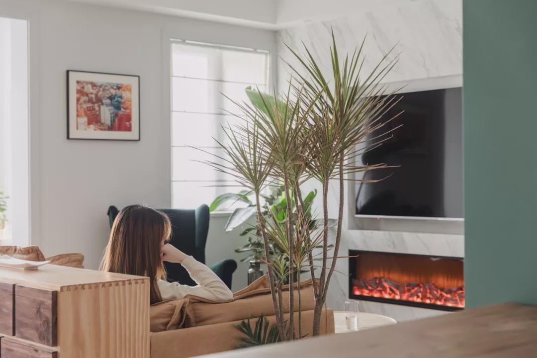 108㎡三居，清新色系装修，一幕惊艳