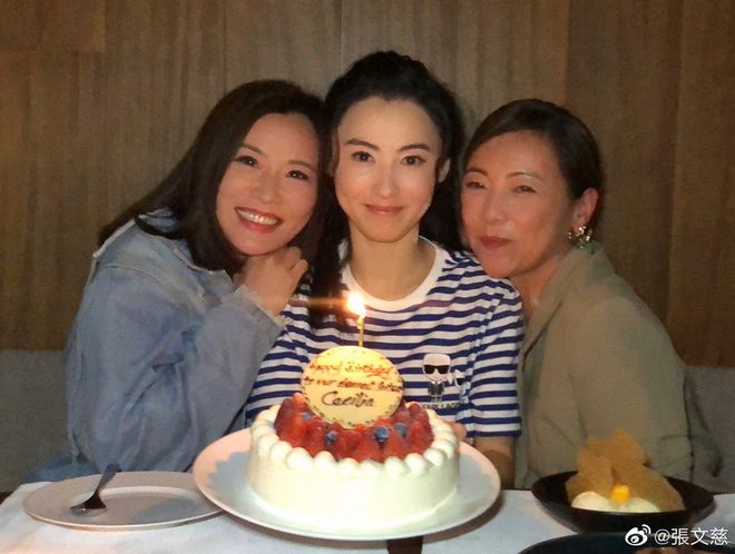 张柏芝|张柏芝庆祝41岁生日！不慎将三孩正面照曝光，看完网友不淡定了