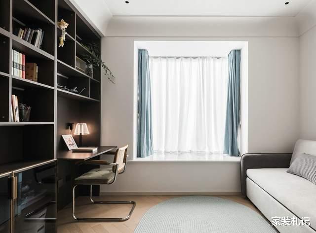 |127㎡两居室,现代简约风装修,南北通透住着比大平层还舒服