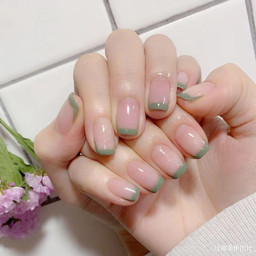 尹正|高级感满满的法式甲！经典总是经久不衰