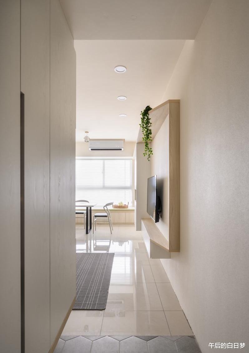 午后的白日梦|50平二居生活空间，原木质感的小清新北欧风设计，清爽自然的温馨居所