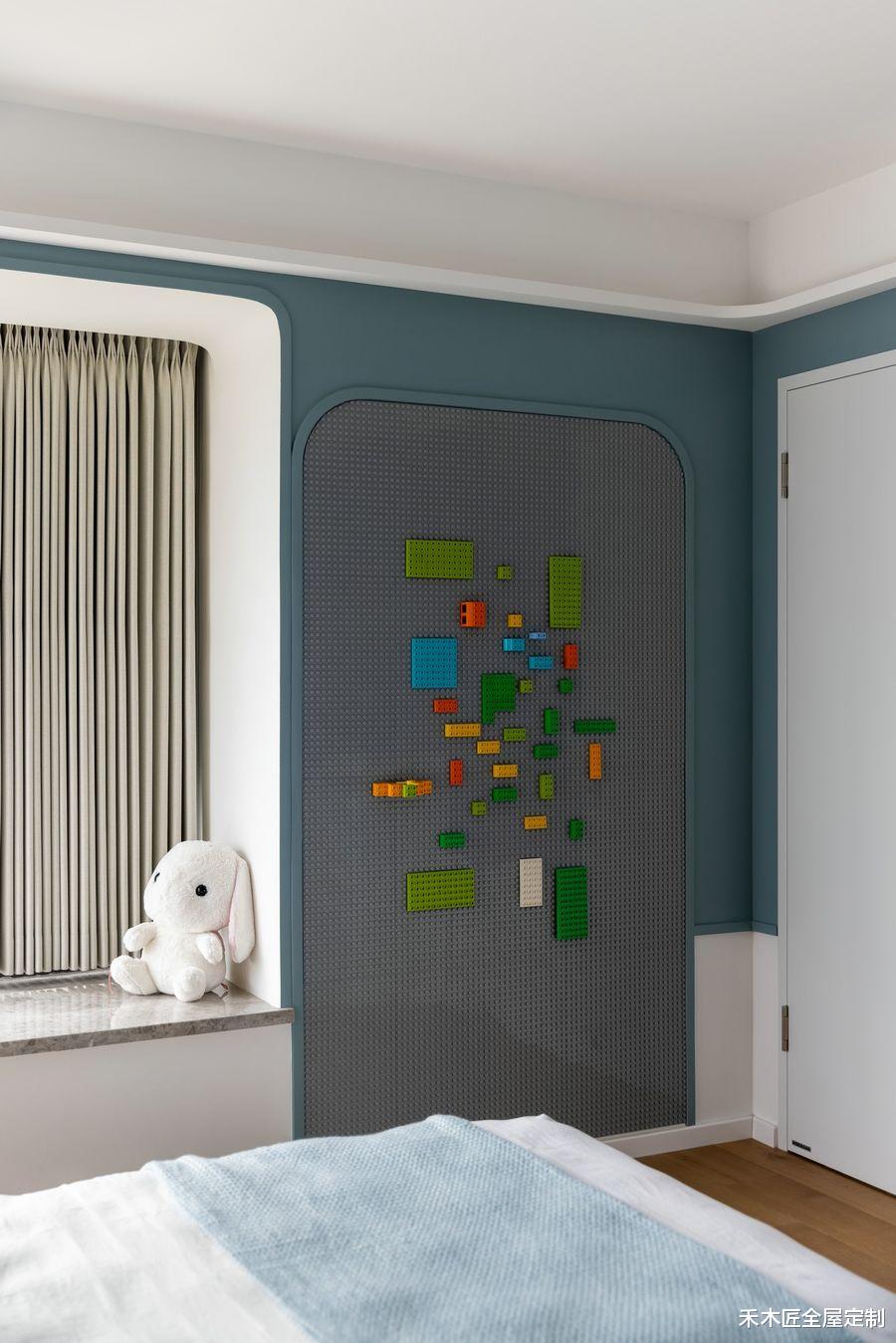 禾木匠全屋定制 153㎡六口之家，现代简约风，整洁大方又从容优雅！