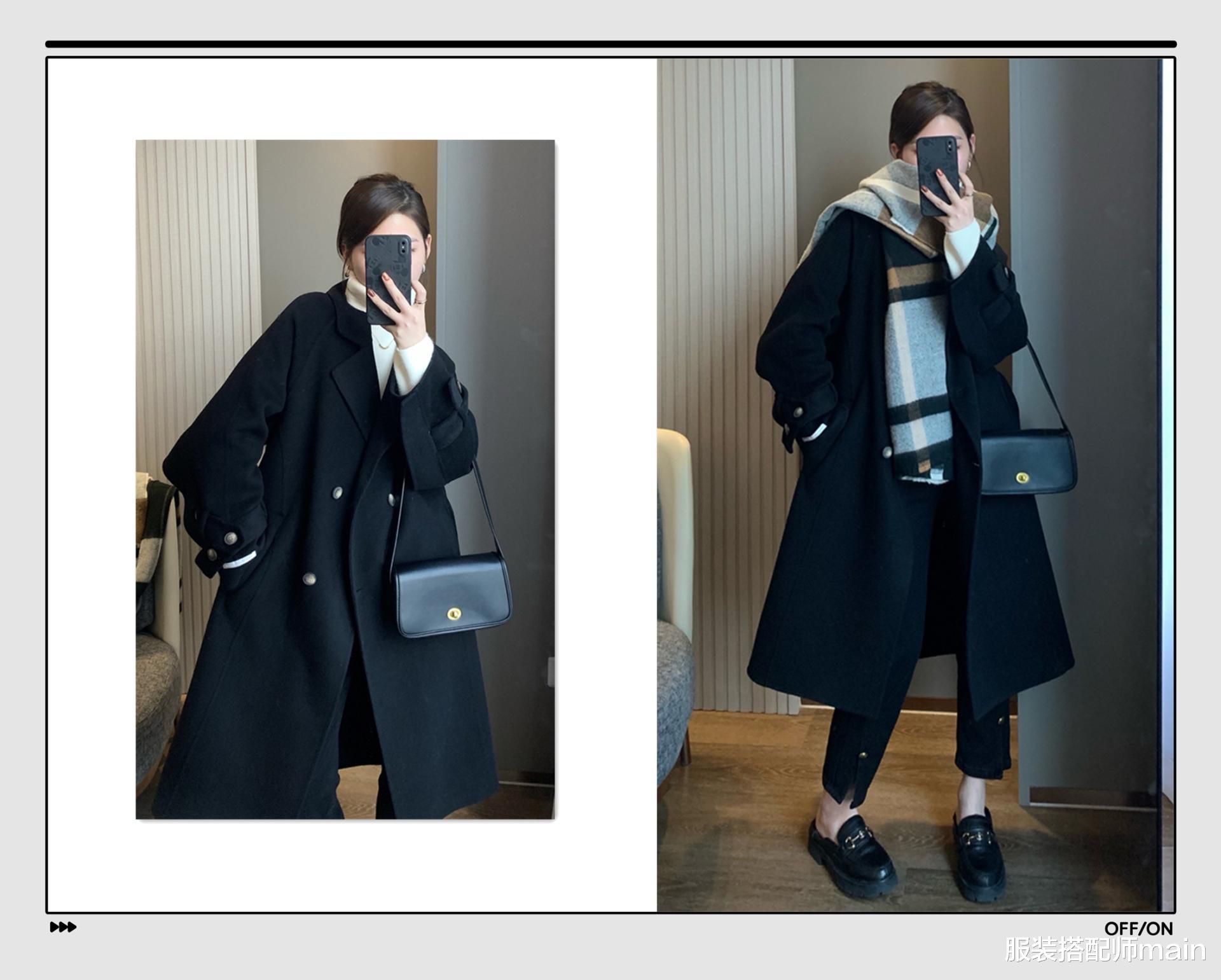 服装搭配师main 别再穿高跟鞋了，“大衣+这3双平底鞋”才是真时髦，保暖又显高