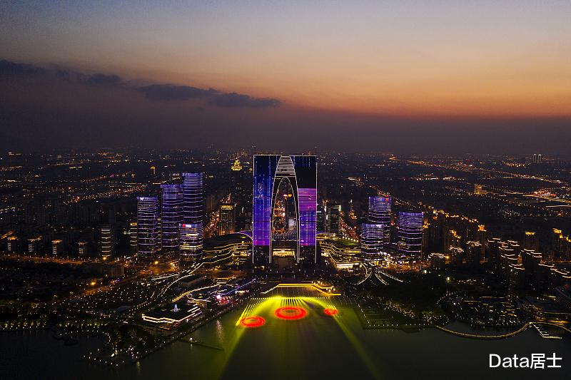 Data居士 全国十强资金实力城市，杭州高于成都南京、深圳跨上10万亿、天津坚守前十