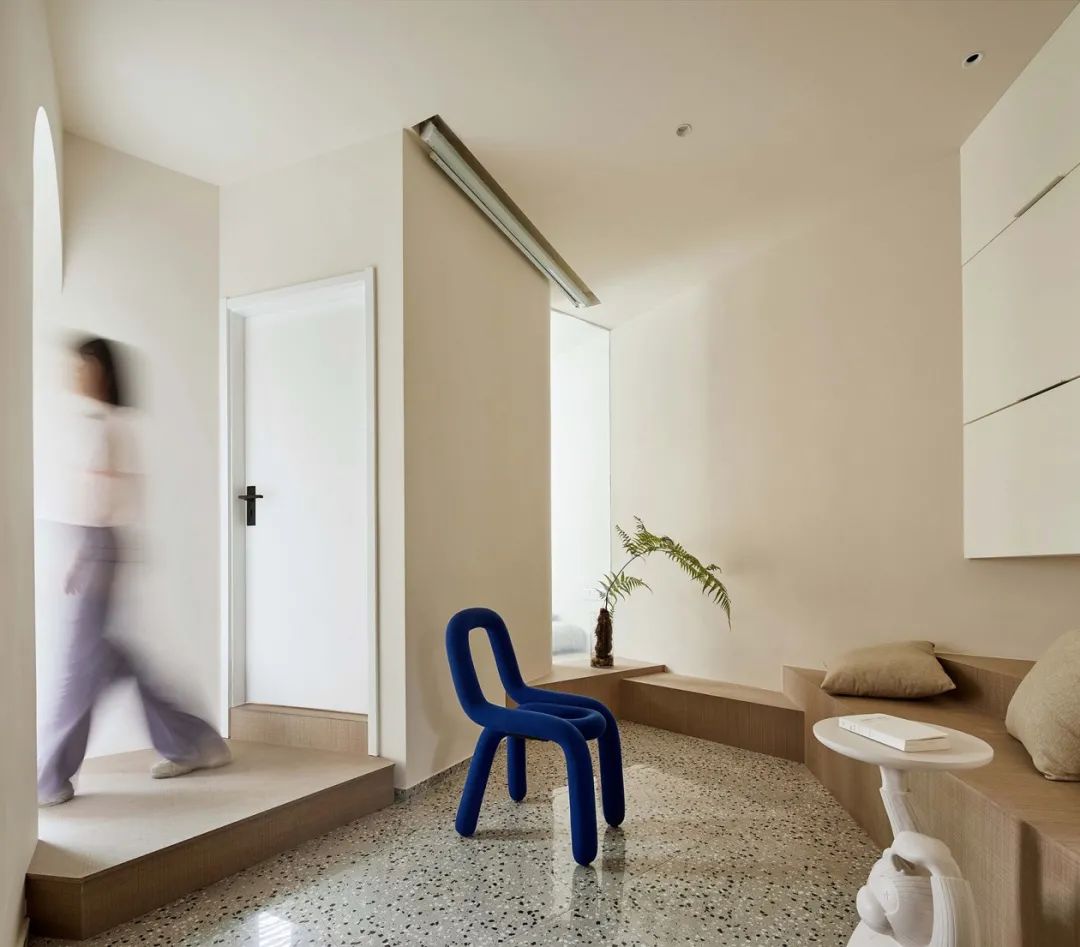 爱空间|几何空间+艺术走廊，54m2的80年代学区房，真是宝藏小家！