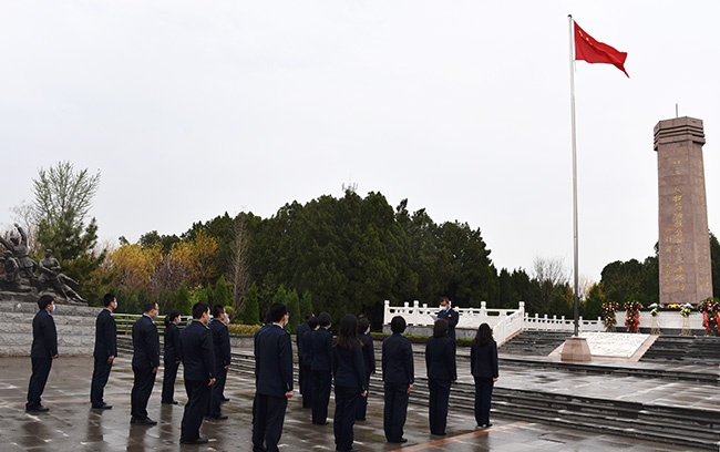 燕赵时讯 临西县税务局:缅怀革命先烈 传承红色血脉