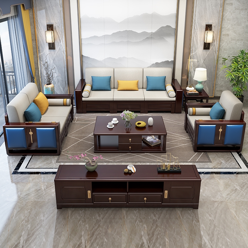 |在雅洁的色彩搭配中体验别有一番韵味的新中式风格