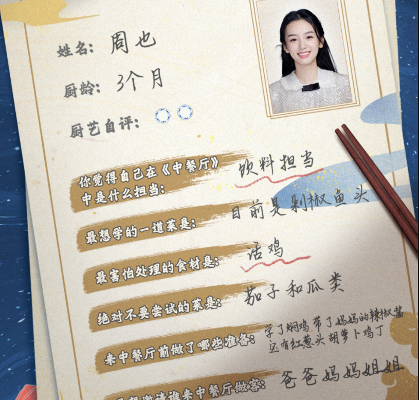 中餐厅|《中餐厅》合伙人简历：宁静carry全场，姚安娜厨房小白名副其实