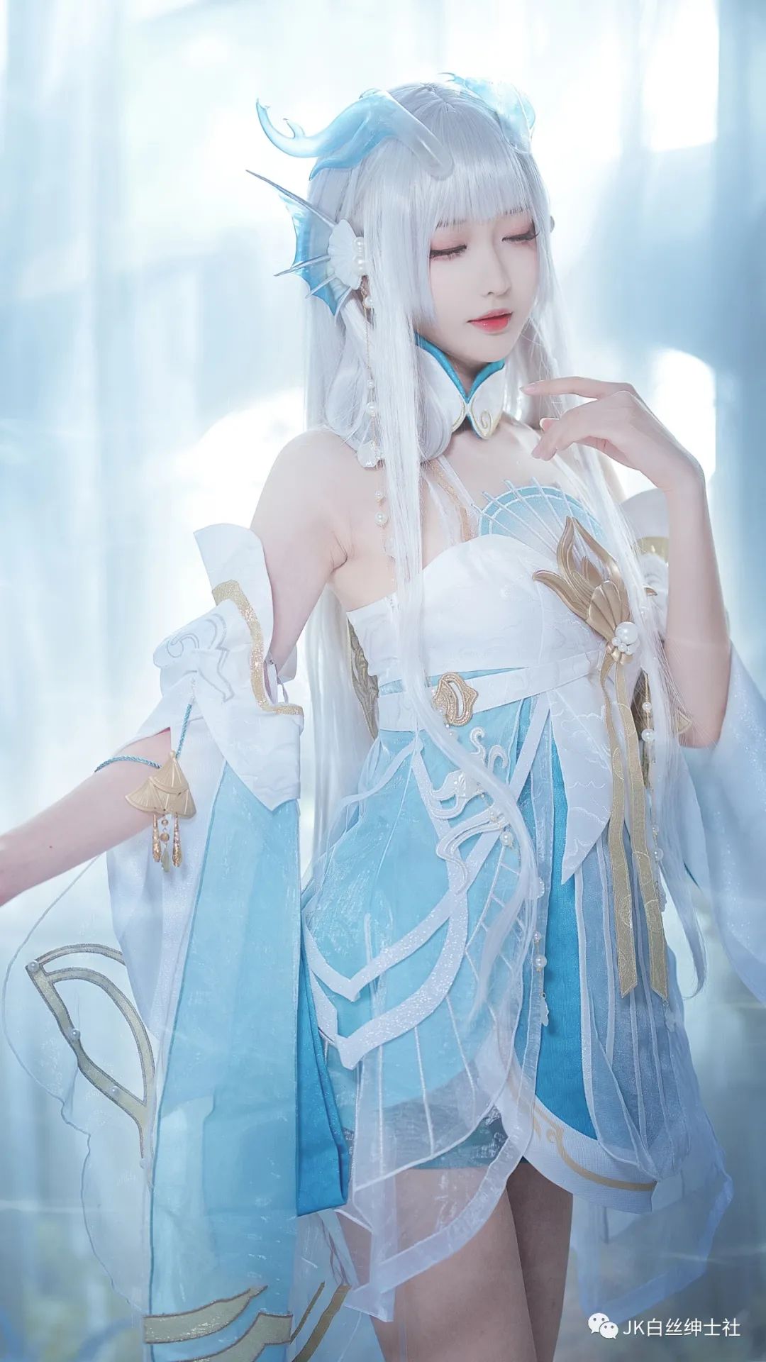 英雄归来|cos：王者荣耀西施游龙清影@南宫，英雄归来，久竞金陵!