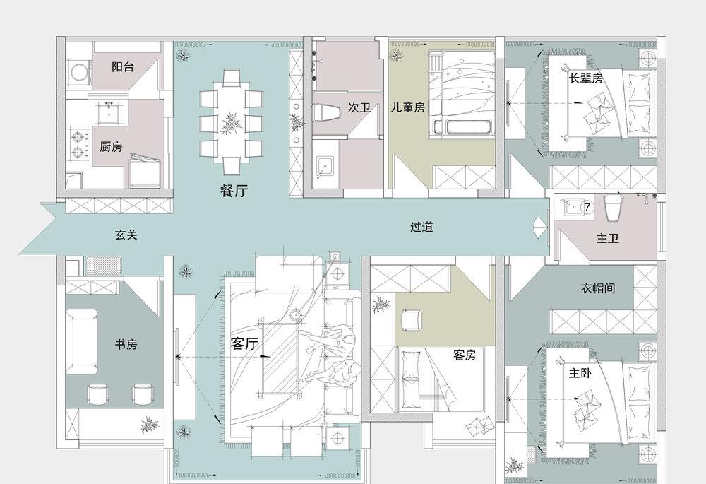 新帝雅 深圳夫妻的精装房改造，客厅把我迷住了，新中式风，非常显高级感