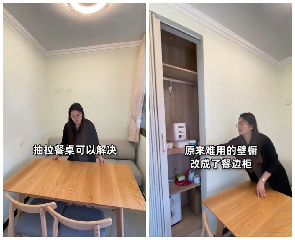 北京这一家六口,重新装修52㎡老破小,将2室爆改成3室,收纳翻倍