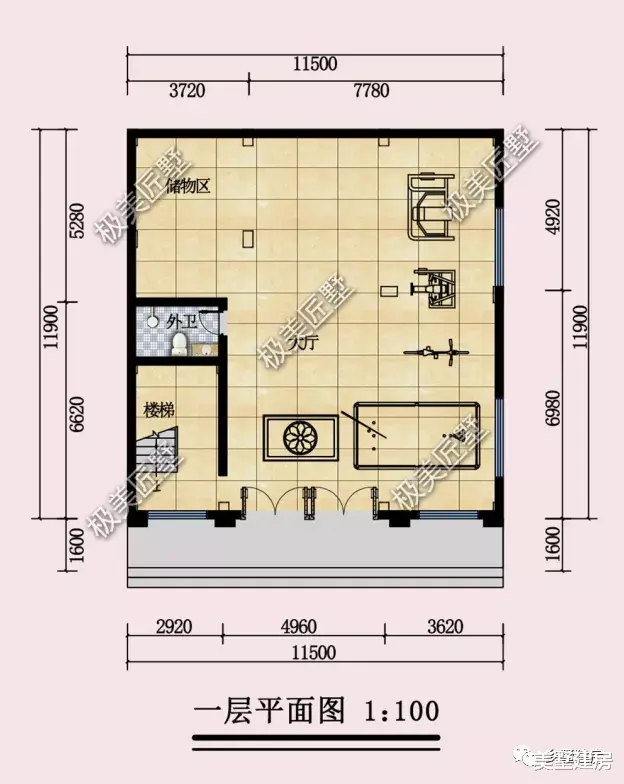 三层现代风别墅,造型时尚充满现代感,我不信你不爱