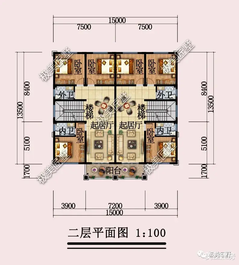 别墅|两兄弟感情好，建栋双拼别墅如何？方便照顾更是增进感情