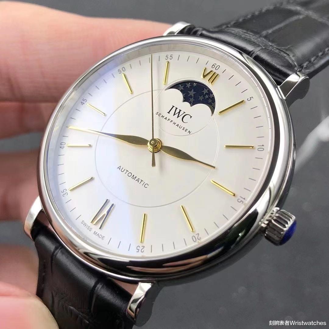 刻腕表者Wristwatches|MKS厂万国柏涛菲诺月相白盘细节做工是否值得入手？