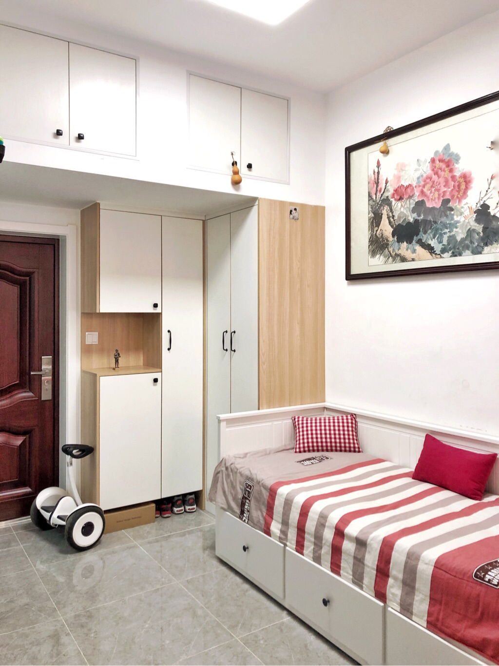 姐姐|37㎡简约一居，合理规划榨干每寸空间，住下一家四口不拥挤，跪服！