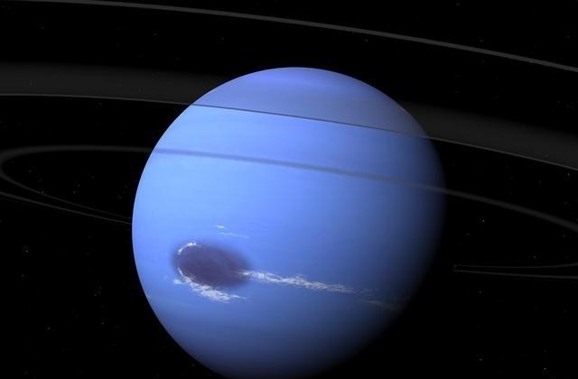 海王星 海王星，拥有美丽光环的星体，太阳系唯一，仅卫星就有十颗