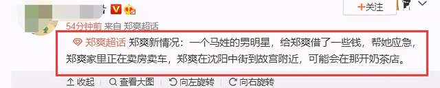 郑爽|郑爽憔悴回东北老家，副业受阻、豪宅难卖，疑向马姓男星借钱应急
