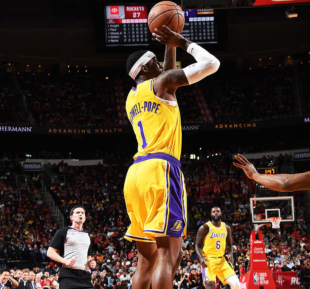 湖人隊|好兄弟！火箭資助湖人一定點投手后，后者這衛冕概率蹭蹭往上漲