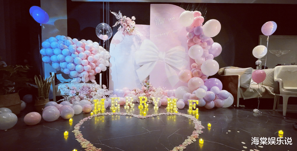 张檬|恭喜！张檬被求婚成功，婚纱照浪漫又养眼，求婚地仿佛上演偶像剧